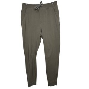 Lululemon ABC Jogger Warpstreme Medium Tall Gray Sage Olive Green M5A85S